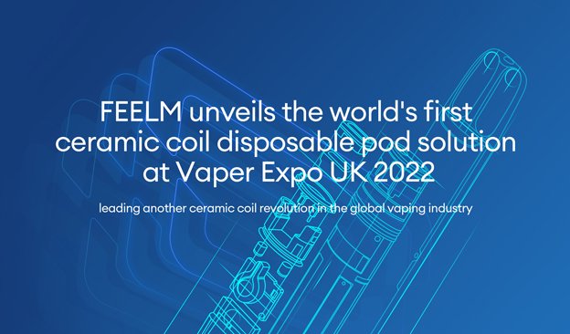 FEELM Wins Red Dot Awards 2022 and Unveils Feelm Joy Ceramic Coil Disposable Pod Solution