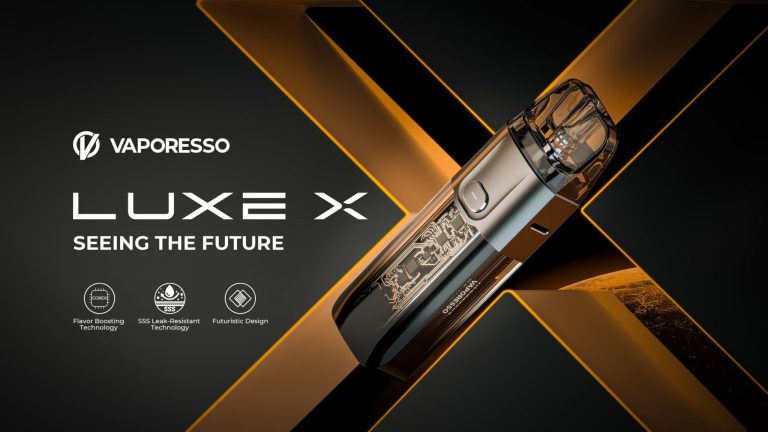 VAPORESSO Unveils LUXE X in UK and France, Featuring Its Latest Core Technology COREX
