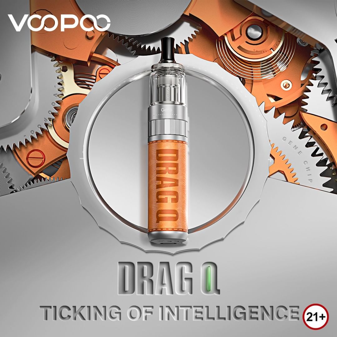 VOOPOO DRAG Q: As the First Professional-Grade MTL Device Announced VOOPOO DRAG Q: As the First Professional-Grade MTL Device Announced