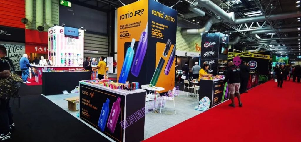 80+ Chinese Vape Brands and Manufacturers Shine at the VAPER EXPO UK MAY 2022