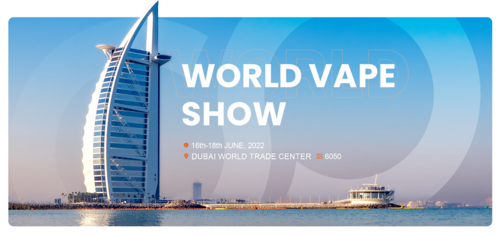 ZOVOO will hold the 2022 global online new product launch at Dubai World Vape Show