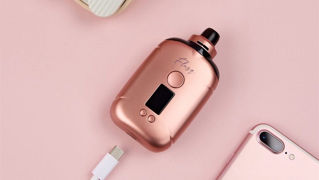 Eleaf Released FlasQ, An Unique Flask-Like Shape Pod Mod Vape