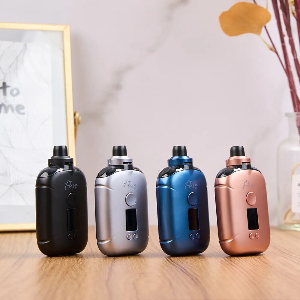 Eleaf Released FlasQ, An Unique Flask-Like Shape Pod Mod Vape 2 Eleaf Released FlasQ, An Unique Flask-Like Shape Pod Mod Vape