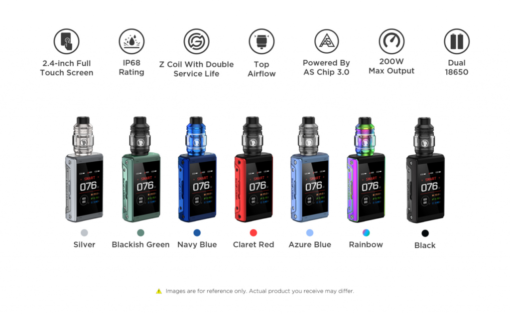 Geekvape Unveils The Smartest Touch MOD T200 Aegis Touch 6 Geekvape Unveils The Smartest Touch MOD T200 Aegis Touch