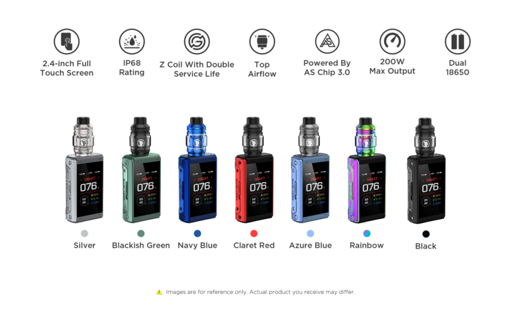 Geekvape Unveils The Smartest Touch MOD T200 Aegis Touch