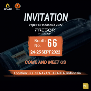 ALD Group Limited Will Shine at Vape Fair Indonesia 2022