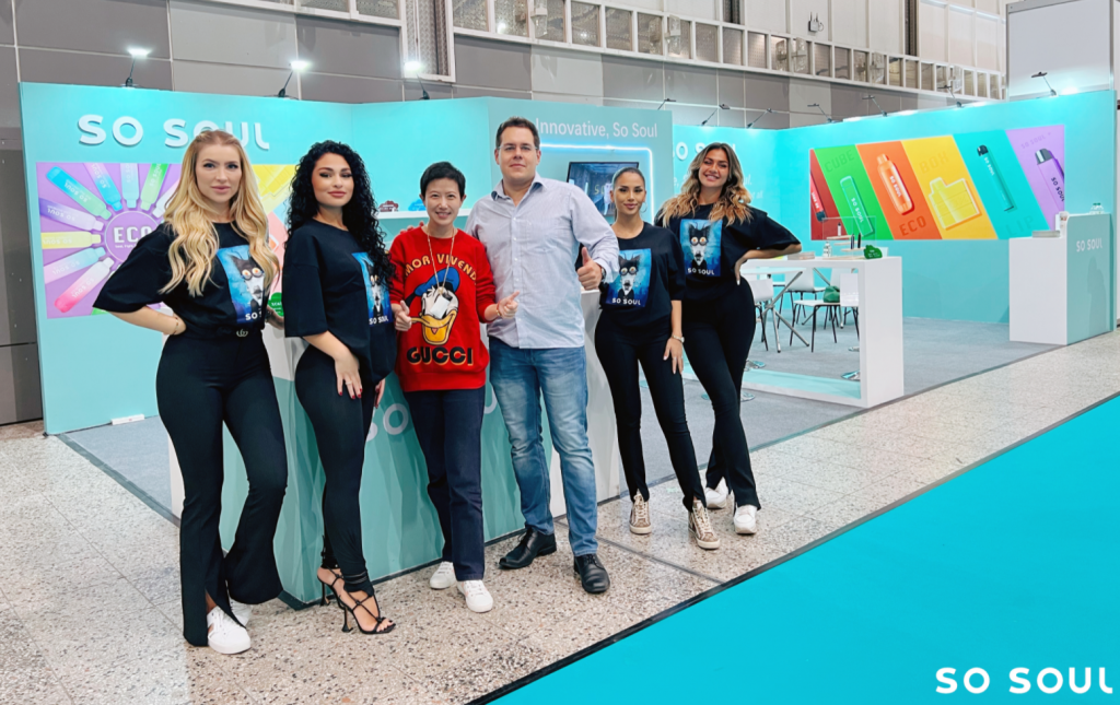 Chinese Brand So Soul Scales Mesh Coil Vape Experiences to More EU Consumers with TPD E-Cigarettes at Intertabac 2022 1 Chinese Brand So Soul Scales Mesh Coil Vape Experiences to More EU Consumers with TPD E-Cigarettes at Intertabac 2022
