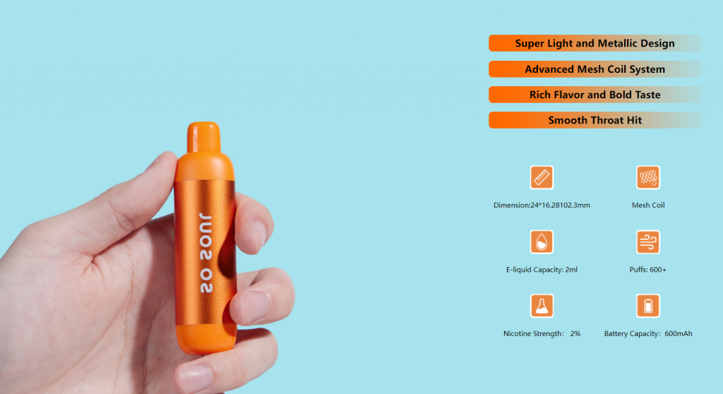 Chinese Brand So Soul Scales Mesh Coil Vape Experiences to More EU Consumers with TPD E-Cigarettes at Intertabac 2022 3 Chinese Brand So Soul Scales Mesh Coil Vape Experiences to More EU Consumers with TPD E-Cigarettes at Intertabac 2022