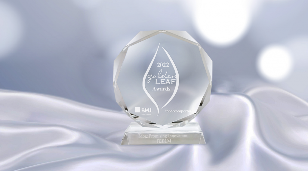 FEELM Max Received the Golden Leaf Award for "Most Promising Innovation" 1 FEELM Max Received the Golden Leaf Award for "Most Promising Innovation"