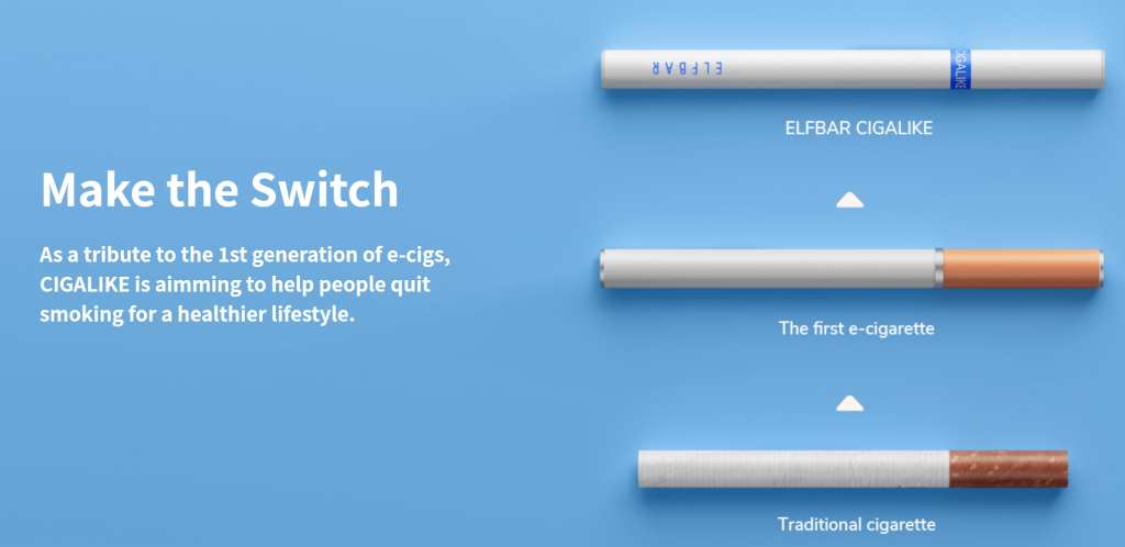 Elf Bar Released A New Disposable Vape ELFBAR CIGALIKE