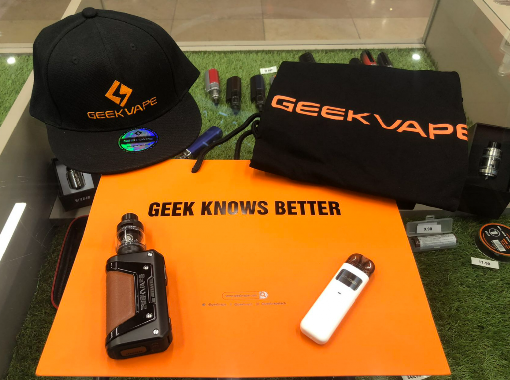 Geekvape Partnered with Cloud Vaping in Paris France