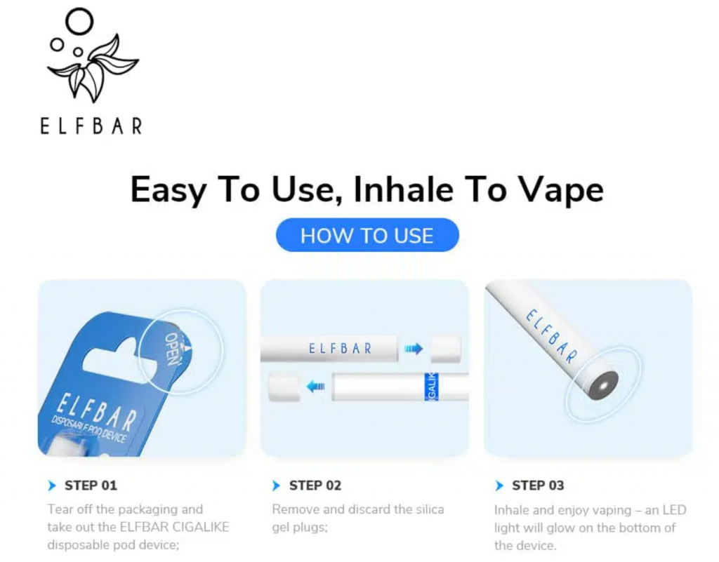 Elf Bar Released A New Disposable Vape ELFBAR CIGALIKE