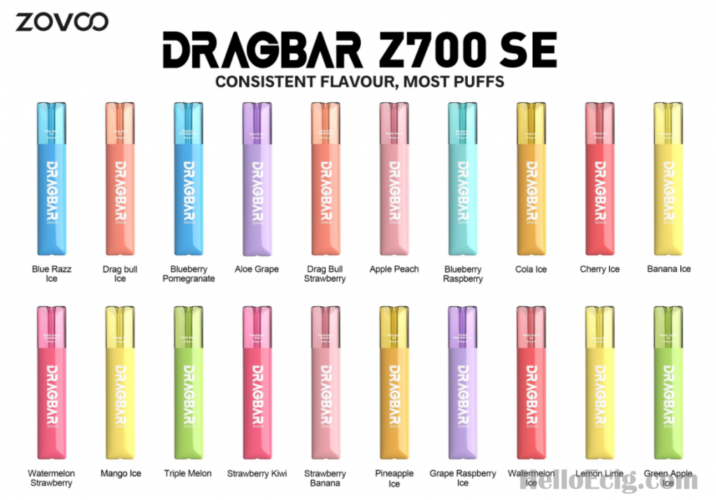 Introducing the Zovoo Dragbar Z700 SE: A Slim and Sleek Disposable Vape with a Visible Juice Reservoir 5 Introducing the Zovoo Dragbar Z700 SE: A Slim and Sleek Disposable Vape with a Visible Juice Reservoir
