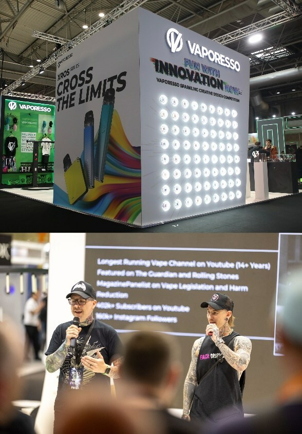 Vaporesso Unveils Inno Spot Innovation Plan and Exciting New Products at Vaper Expo UK 2023