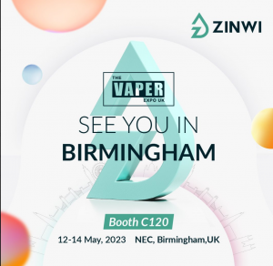 Chinese E-liquid Manufacture Zinwi to Hold Flavoring Event at UK Vapor Expo