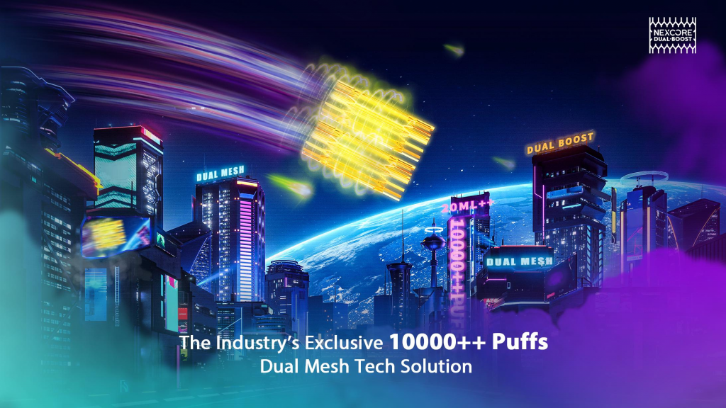 VapeEZ Launches NEXCORE DUAL BOOST: Pioneering Brand with Ultra High Capacity Dual Mesh Technology 2 VapeEZ Launches NEXCORE DUAL BOOST: Pioneering Brand with Ultra High Capacity Dual Mesh Technology
