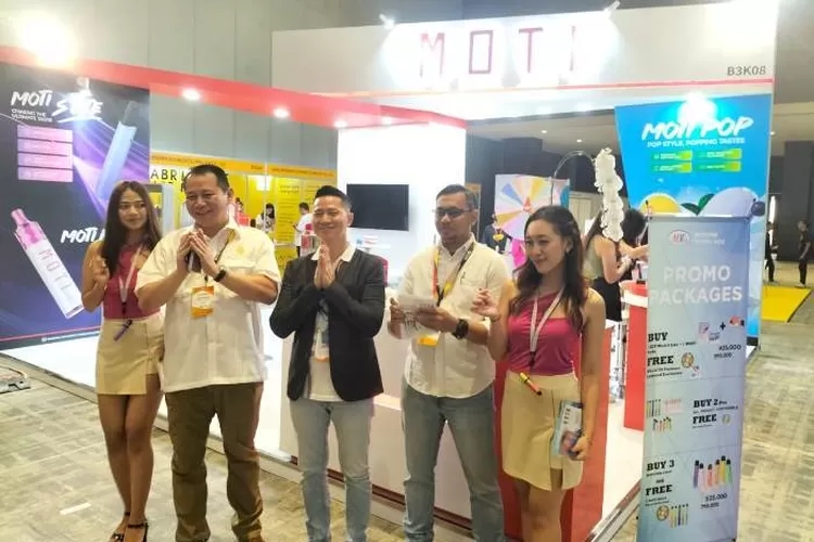 Present at IECIE Vape Show 2023, MOTI Indonesia Presents World Quality Vape Products and New Business Opportunities