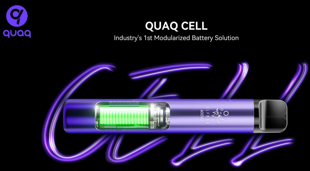 Elfbar Upgraded the 600 Model to V2 with QUAQ Tech and Modular Design 3 Elfbar Upgraded the 600 Model to V2 with QUAQ Tech and Modular Design