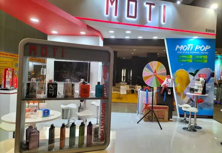 Present at IECIE Vape Show 2023, MOTI Indonesia Presents World Quality Vape Products and New Business Opportunities