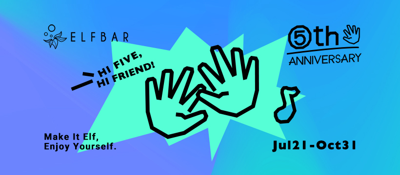 ELFBAR Celebrates Its 5th Anniversary with Global Events and Giveaways 1 ELFBAR Celebrates Its 5th Anniversary with Global Events and Giveaways